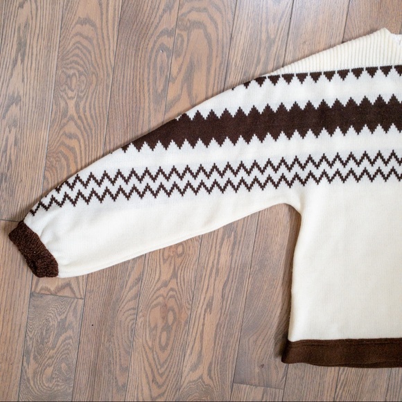 zigzag bow tie sweater - Picture 5 of 8